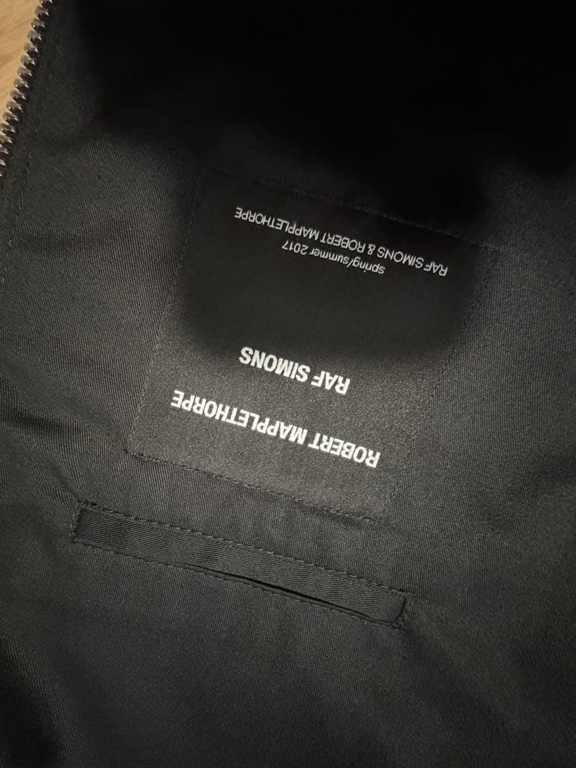 RAF SIMONS robert mapplethorpe ジャケット