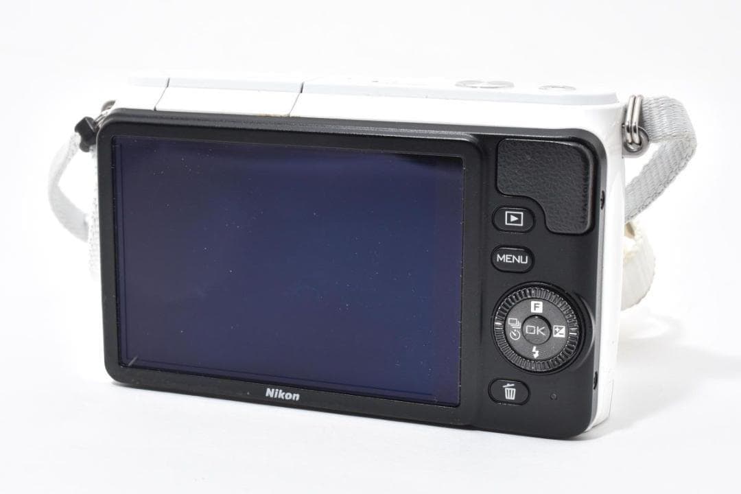 Nikon ニコン 1 S1 ホワイト ボディ ミラーレス一眼カメラ