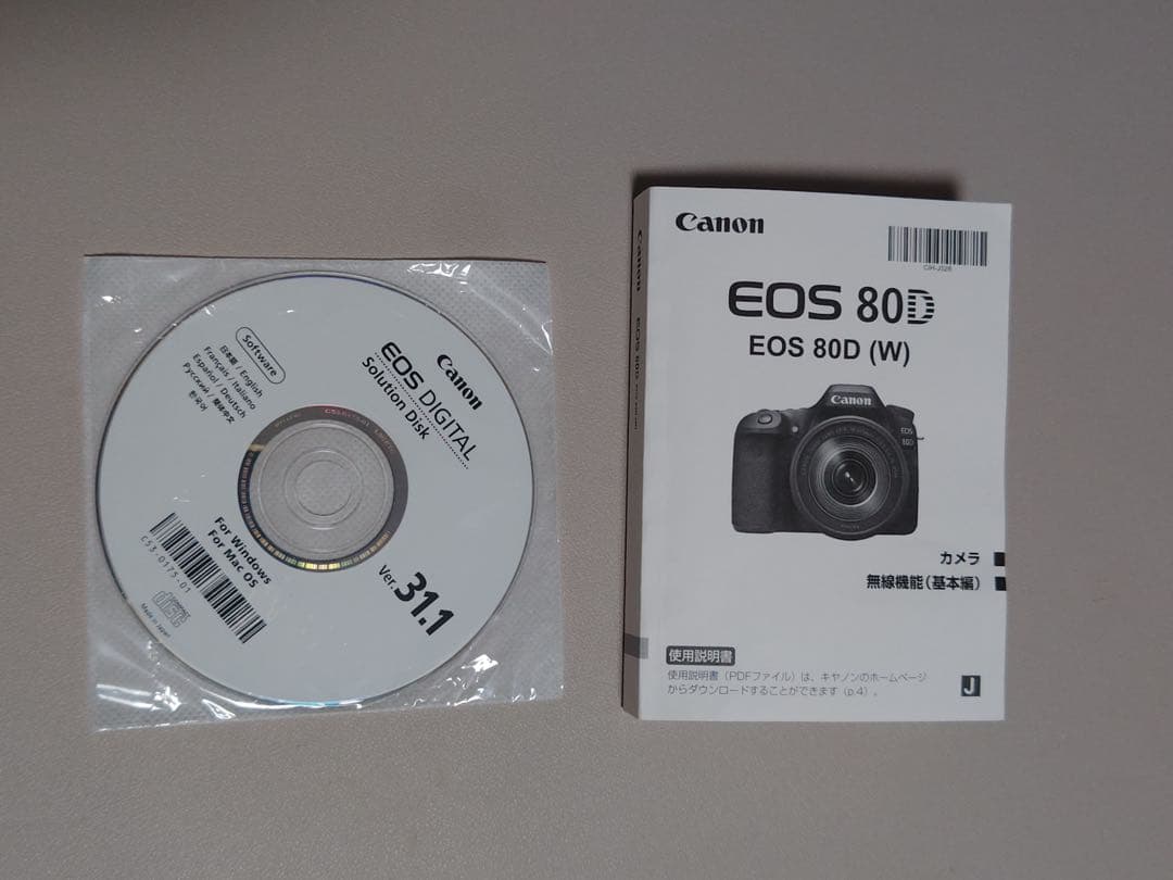 【レンズ付き】Canon EOS 80D デジタル一眼レフカメラ