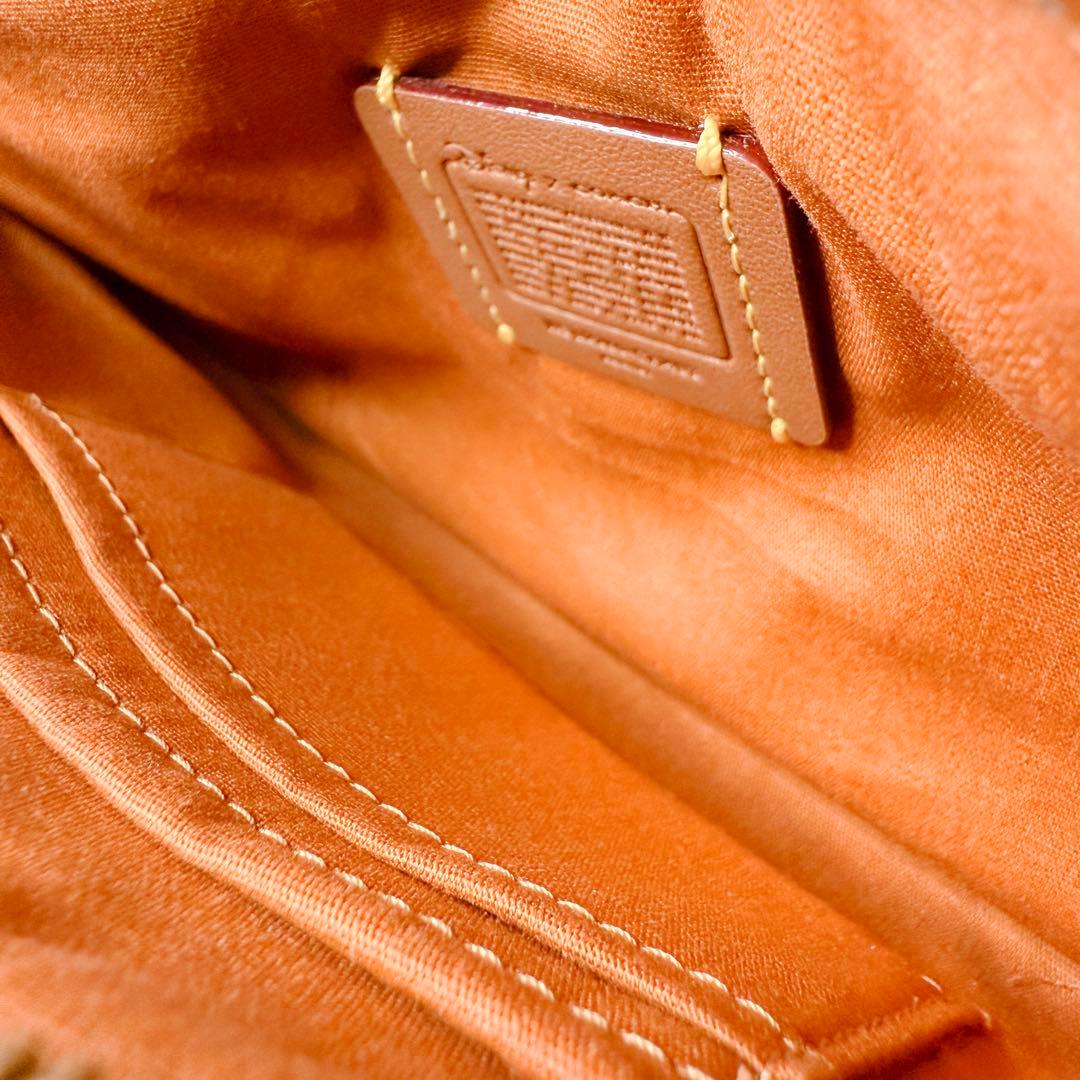 タグ付【未使用】COACH ポーチ シグネチャー ディズニー ドナルド デイジー