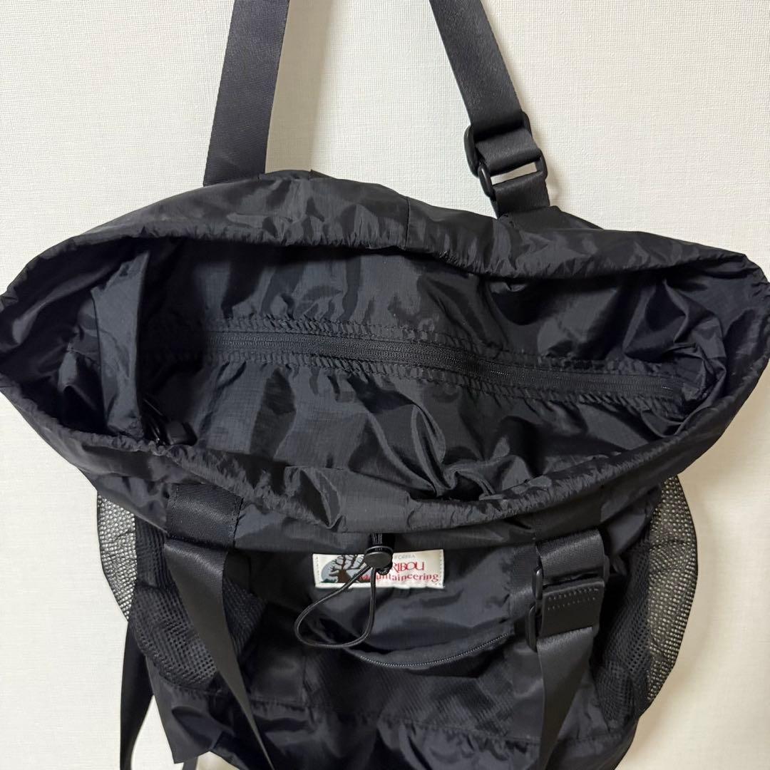 CARIBOU 2WAYトートバッグ／リュック ブラック