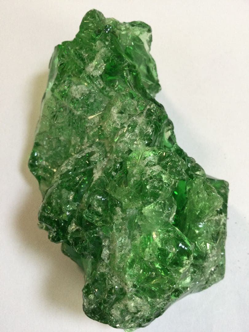 アンダラクリスタル，ガーデン水晶，マラカイト　３点