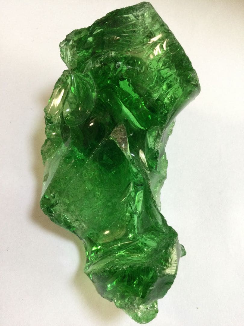 アンダラクリスタル，ガーデン水晶，マラカイト　３点