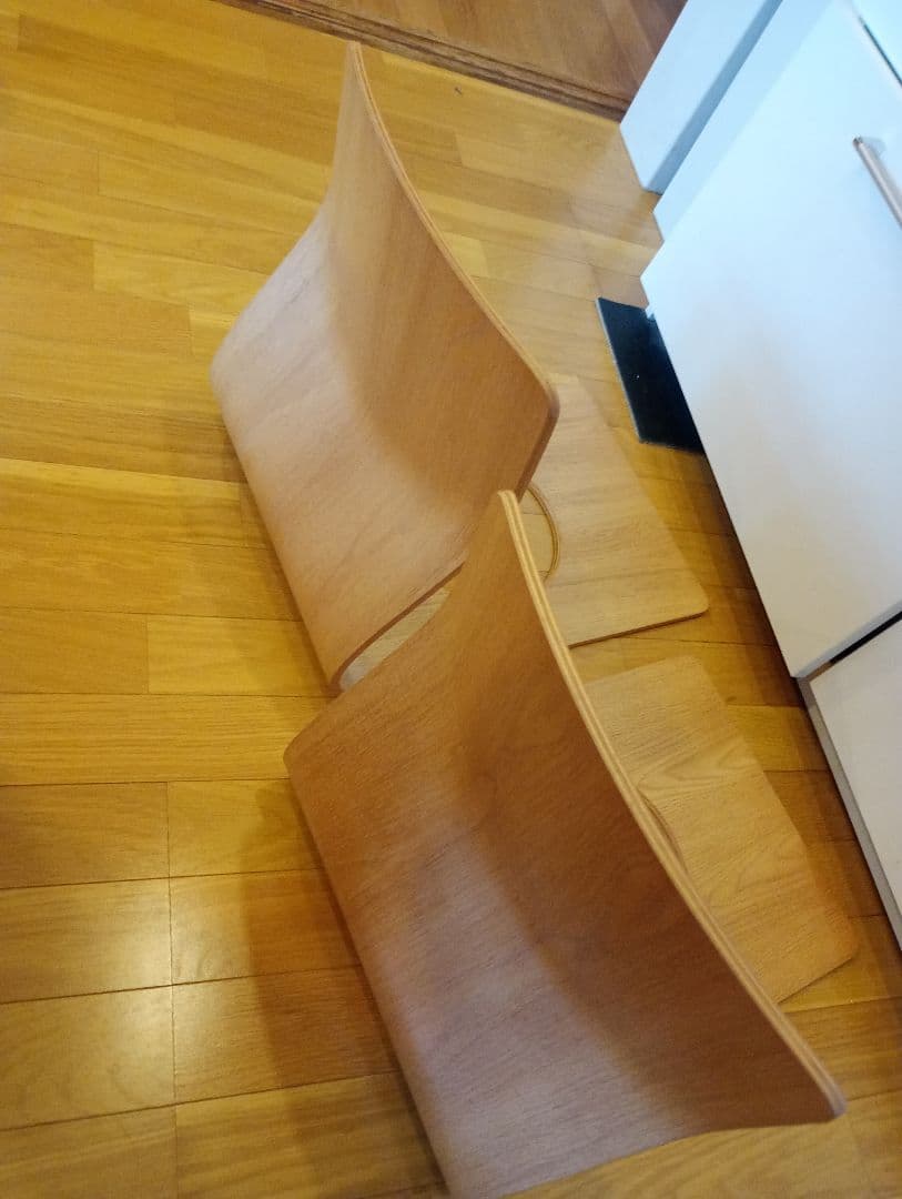 【美品】Tendo / 天童木工 藤森健次 座椅子 プライウッド 欅