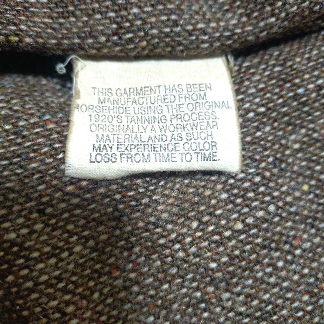 エアロレザー スコットランド製 ホースハイド ハーフベルト ハーフベルテッド38