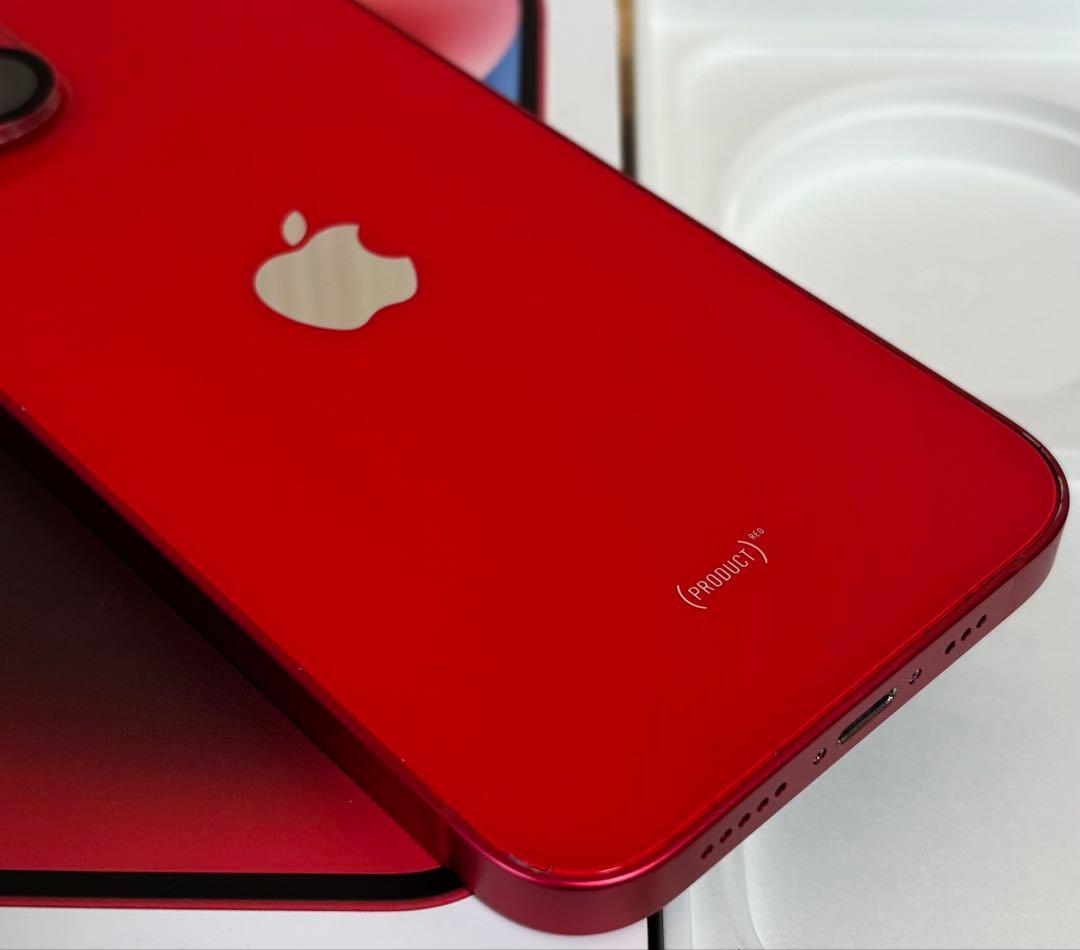 【美品】iPhone 14 128GB レッド　バッテリー100% 本体