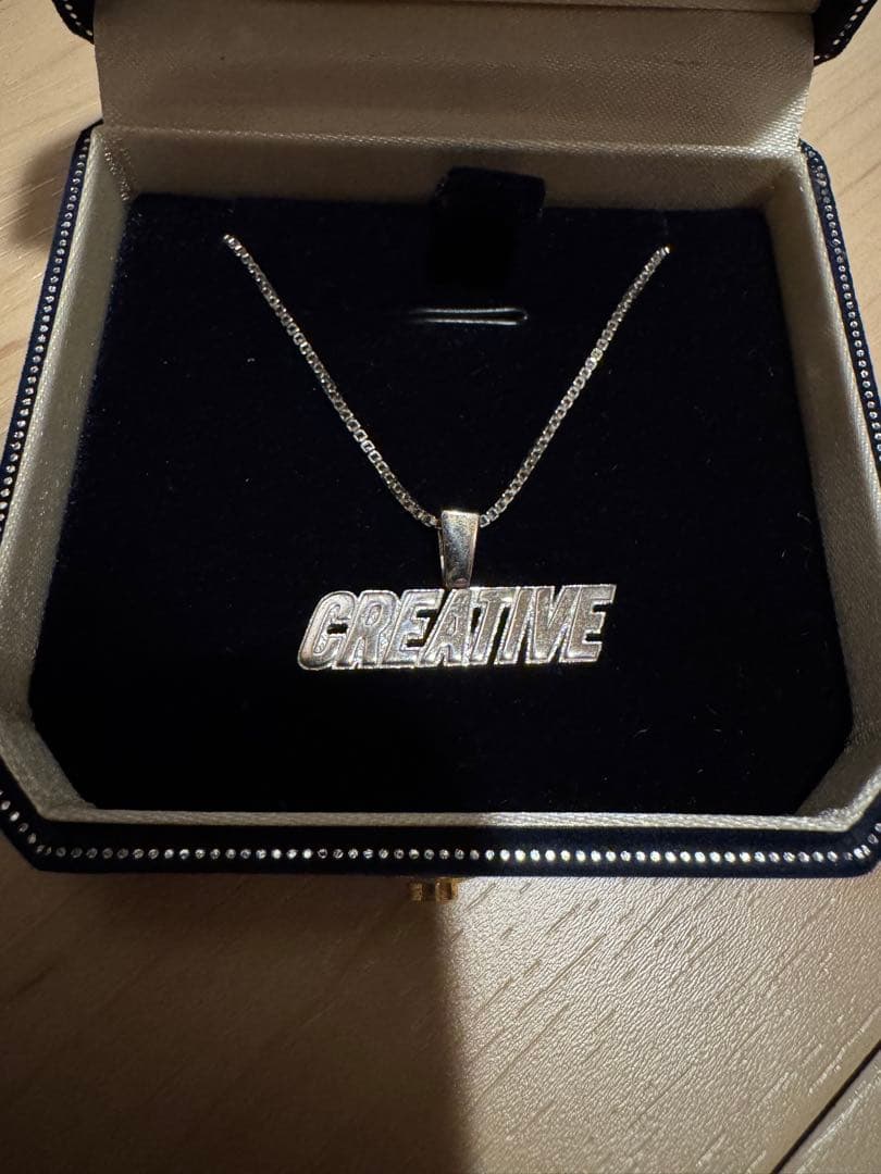 アクセサリー Creative drug store silver necklace