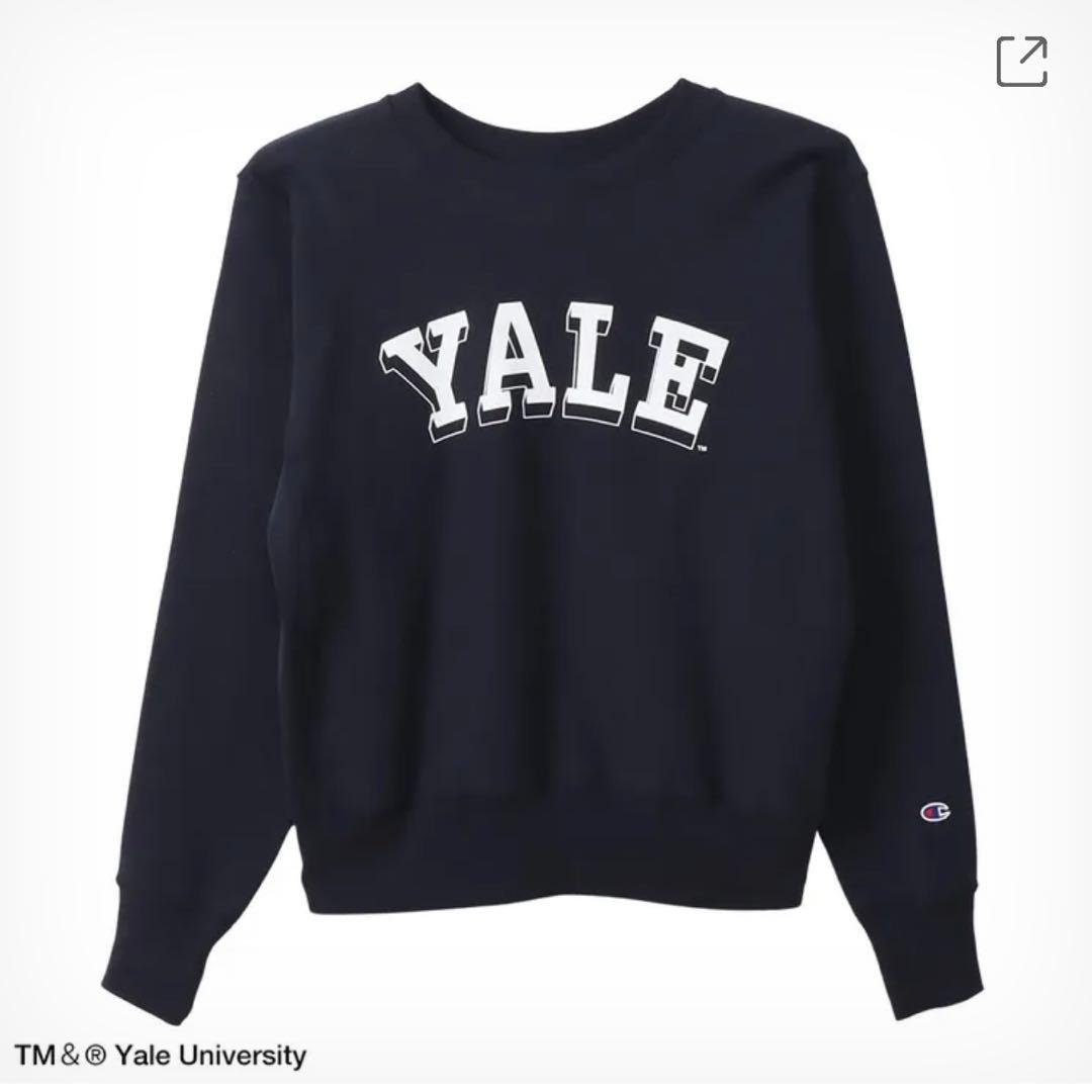 【未使用】チャンピオン リバースウィーブ YALE ネイビー XL