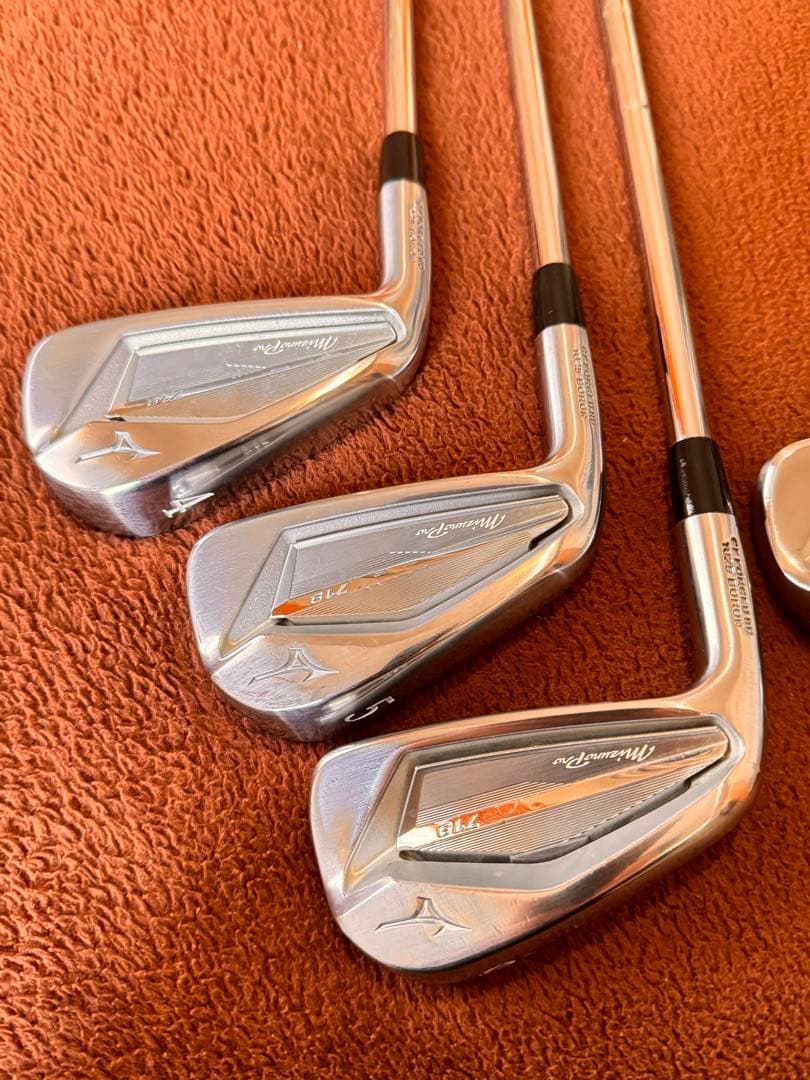 レフティ　美品　ミズノプロ719 4-P 7本