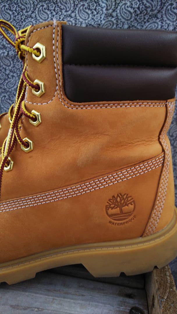 Timberlandティンバーランドウィートヌバックレザーブーツ25cm