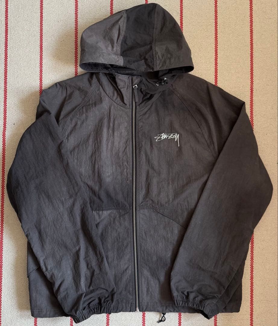 STUSSY BEACH SHELL WAVE DYE ビーチシェル ブラック