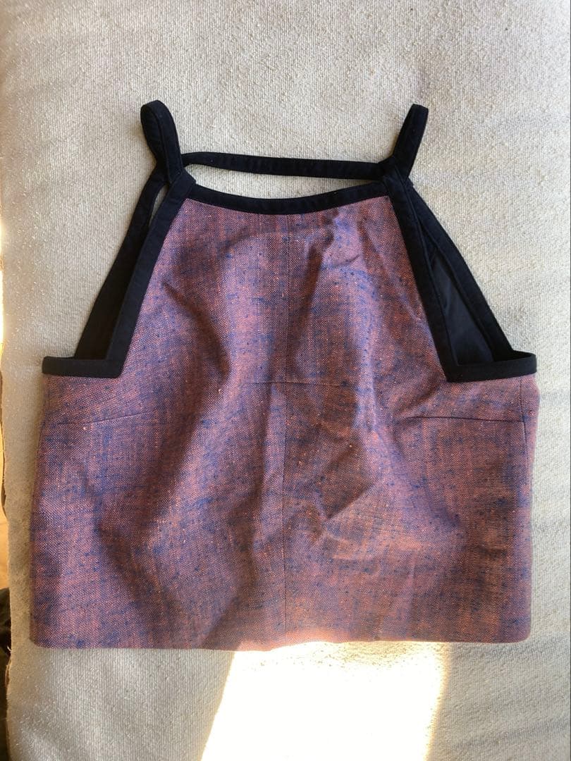 FUMIKA UCHIDA / フミカウチダ　シルクシャンブレーブラトップ