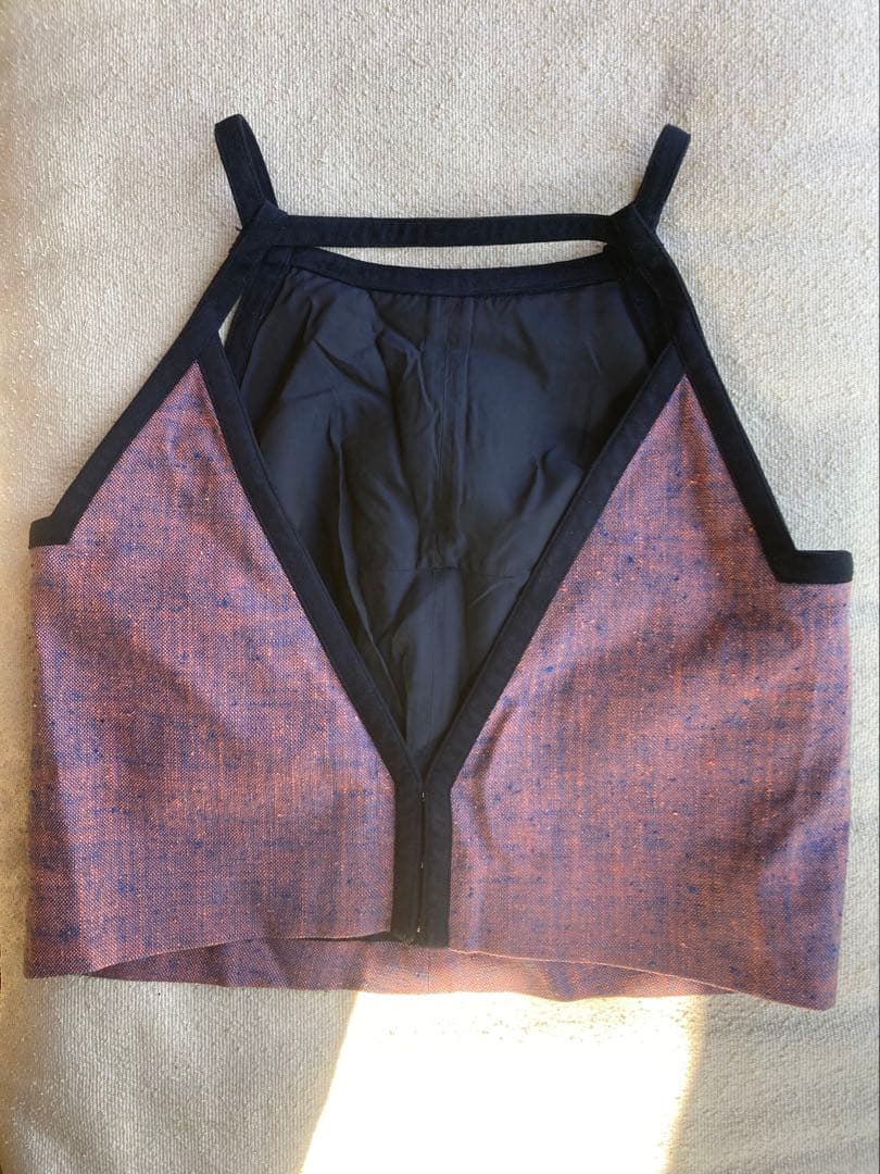 FUMIKA UCHIDA / フミカウチダ　シルクシャンブレーブラトップ