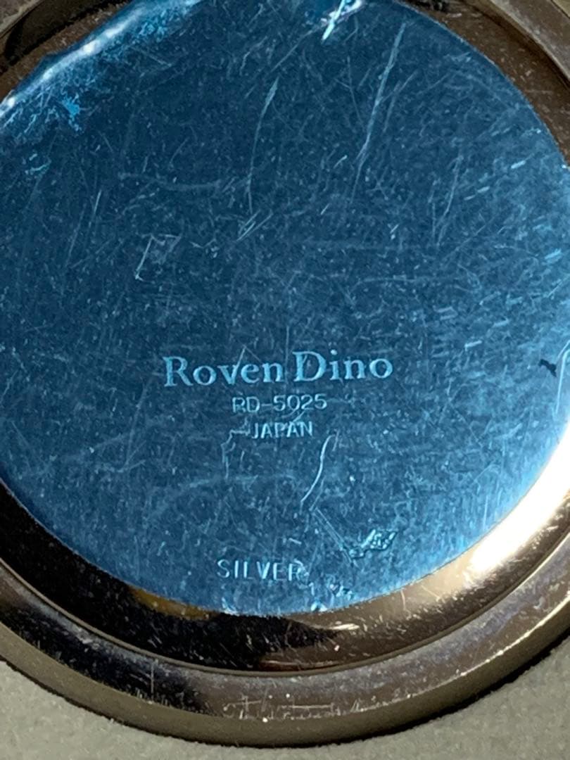 ROVEN DINO クォーツ懐中時計　本体スターリング925造幣局刻印　未使用