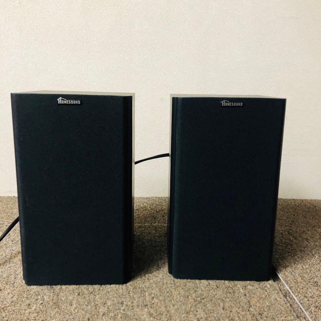 E32美品✨sound アンプ搭載モニタースピーカー 2台セット