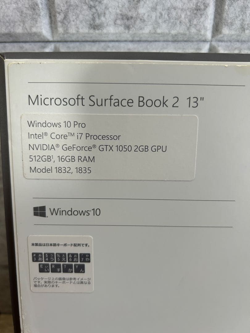 値下げ中Surface Book 2 16GB RAM 512GB SSD