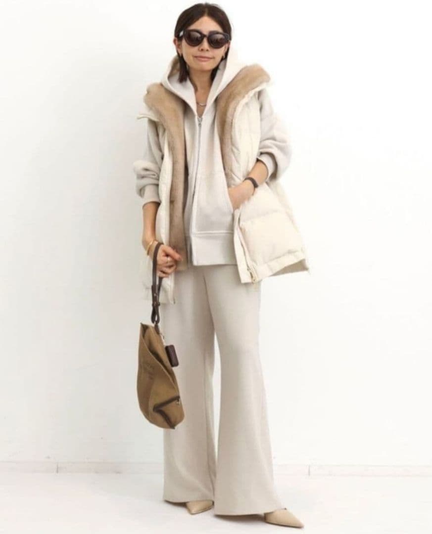 L'Appartement t 【ルーアンドレア】FAKE MINK VEST