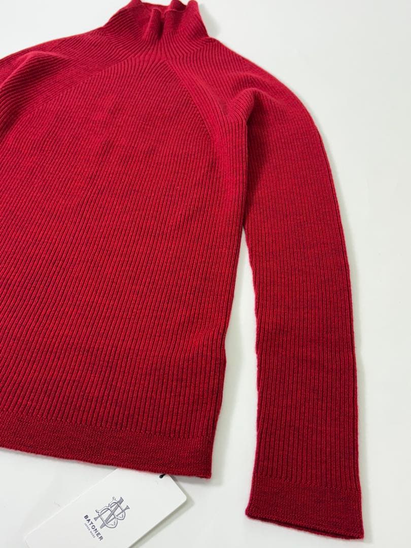 バトナー/リブタートルネック新品未使用