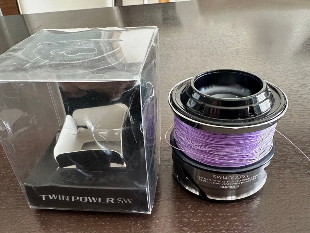 とみたTWIN POWER SW14000XG スプール 紫
