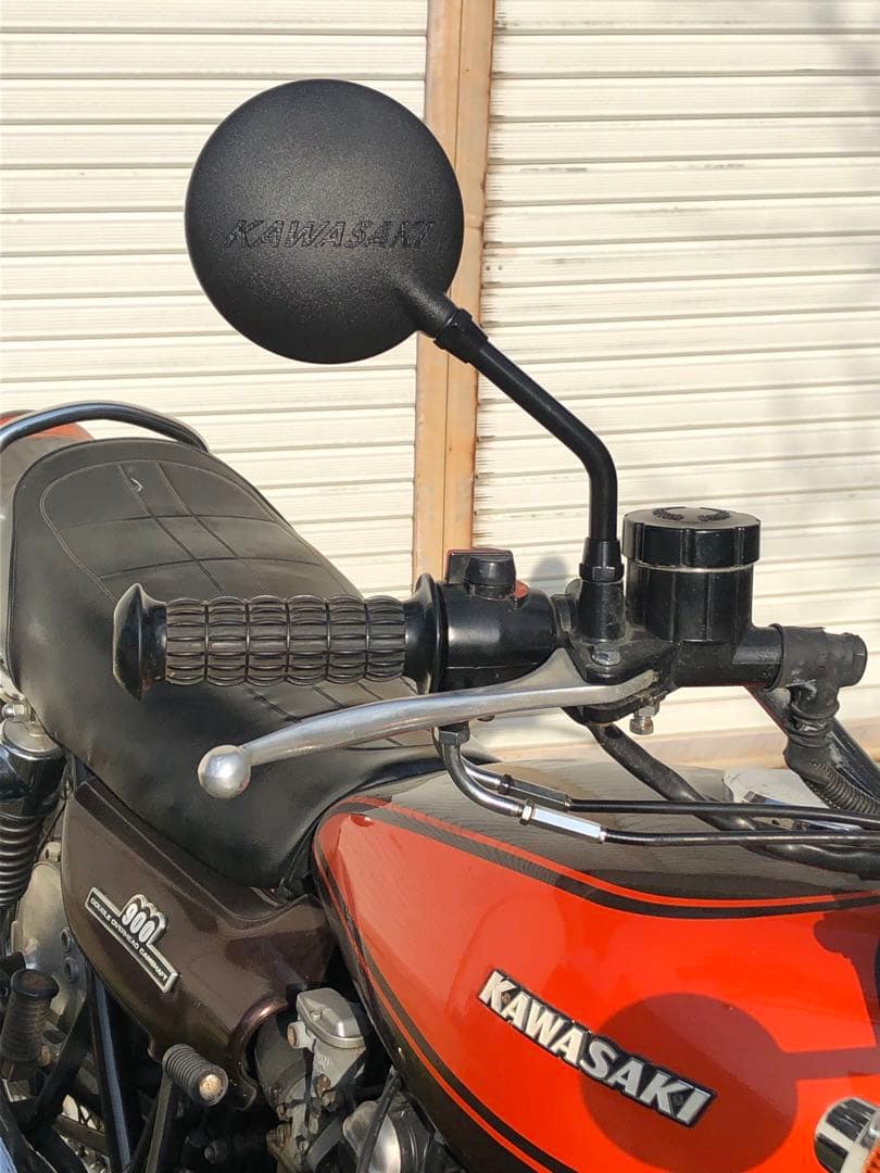 Z1 Z2ミラー　ロゴ入り　ナポロッキーミラー　リード　Z900RS ゼファー