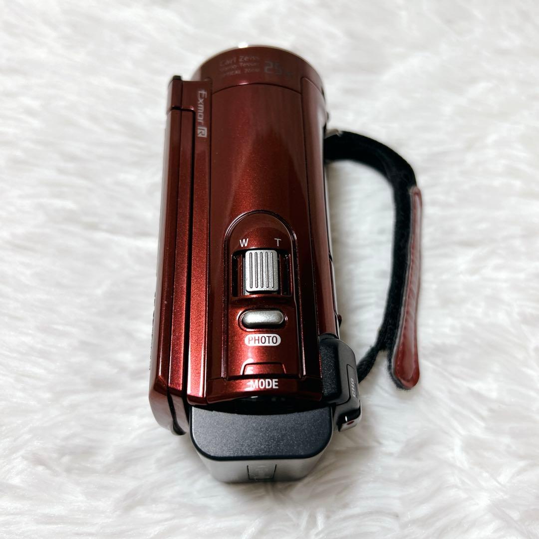 ✨極美品✨SONY ビデオカメラ ハンディカム HDR-CX170 レッド