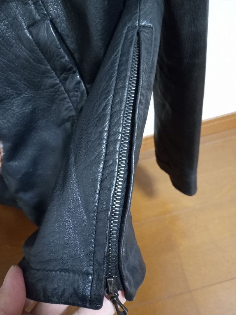 アタッチメントシングルライダースジャケット