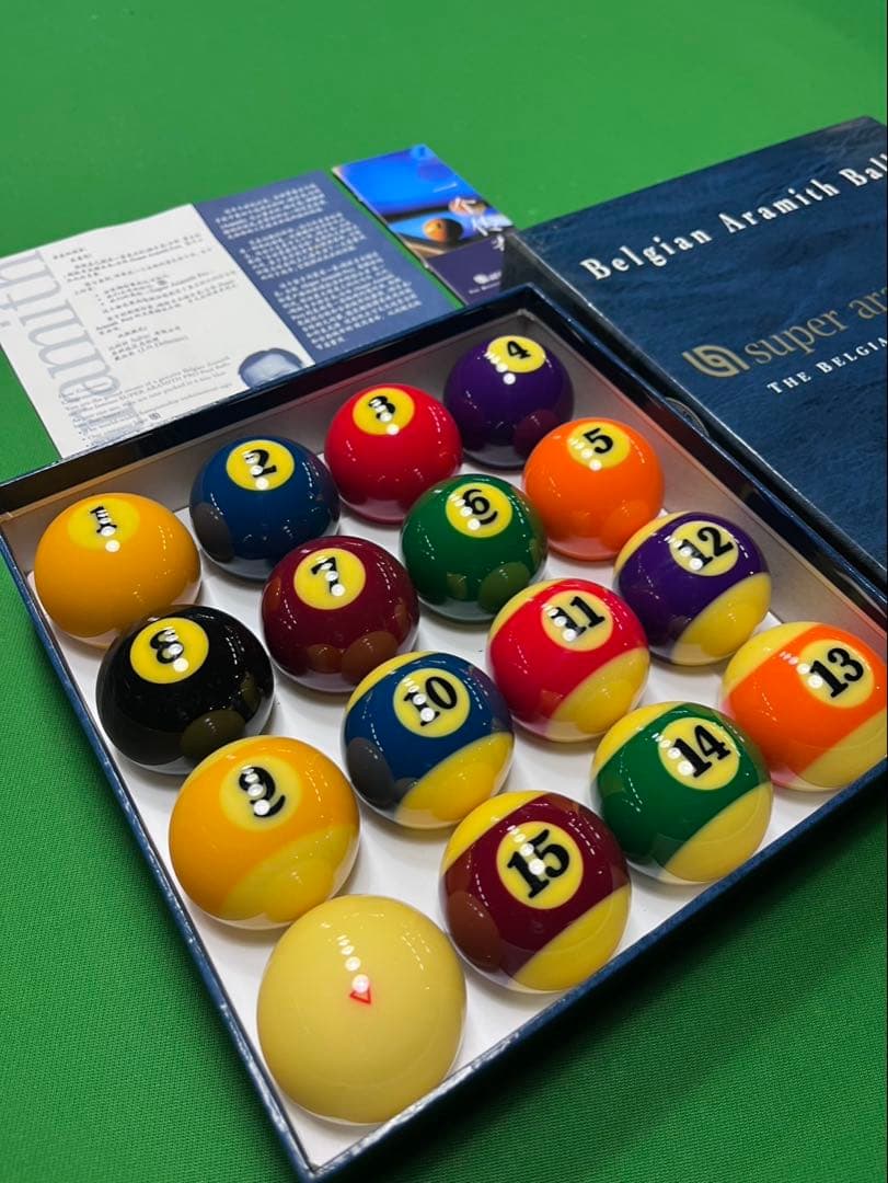 super aramith Pro ビリヤードボール 16個セット