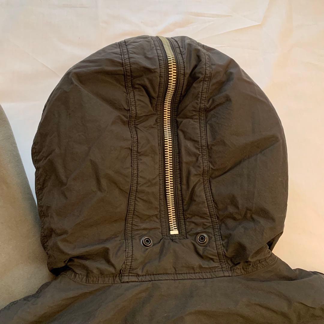 リックオウエンス Rick Owens フーテッドボンバージャケット　ブラック