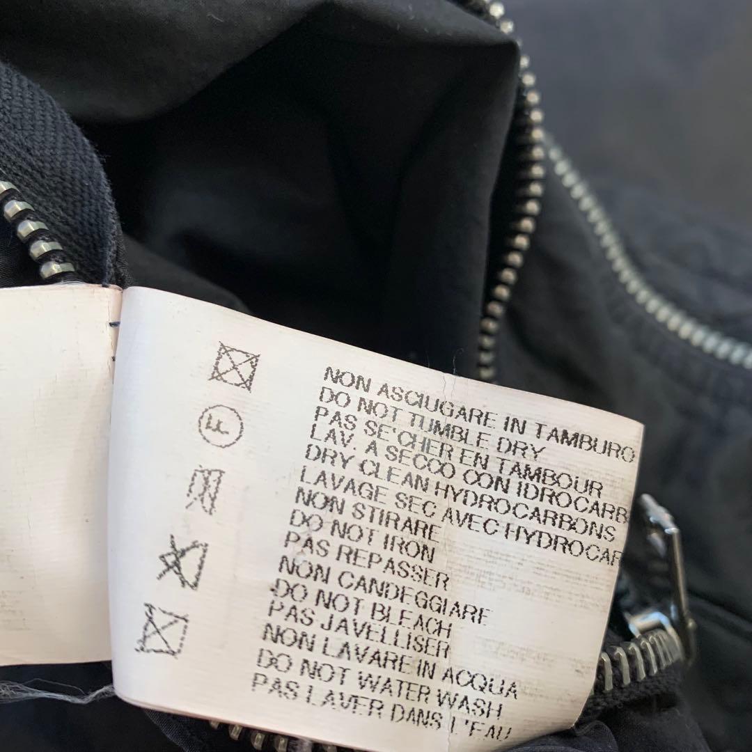 リックオウエンス Rick Owens フーテッドボンバージャケット　ブラック