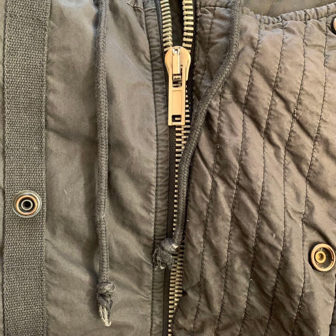 リックオウエンス Rick Owens フーテッドボンバージャケット　ブラック