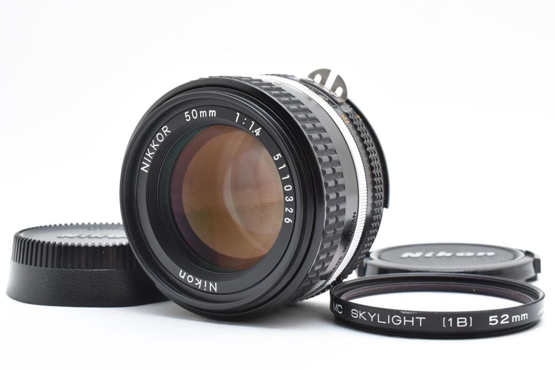 【美品】 ニコン Nikon NIKKOR 50mm F1.4 Ai-s