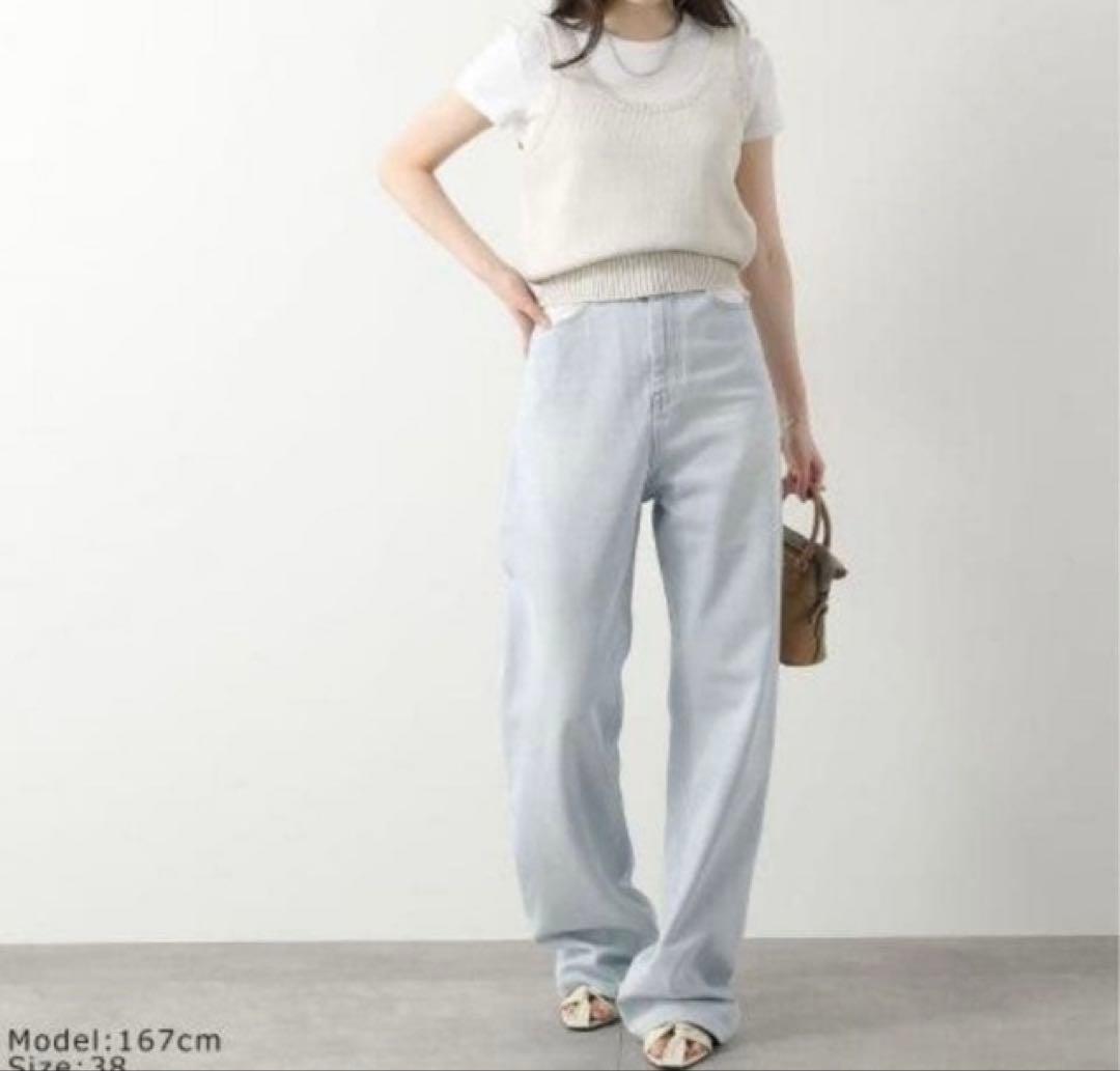 MAISON MARGIELA ライトブルー Décortiqué ジーンズ