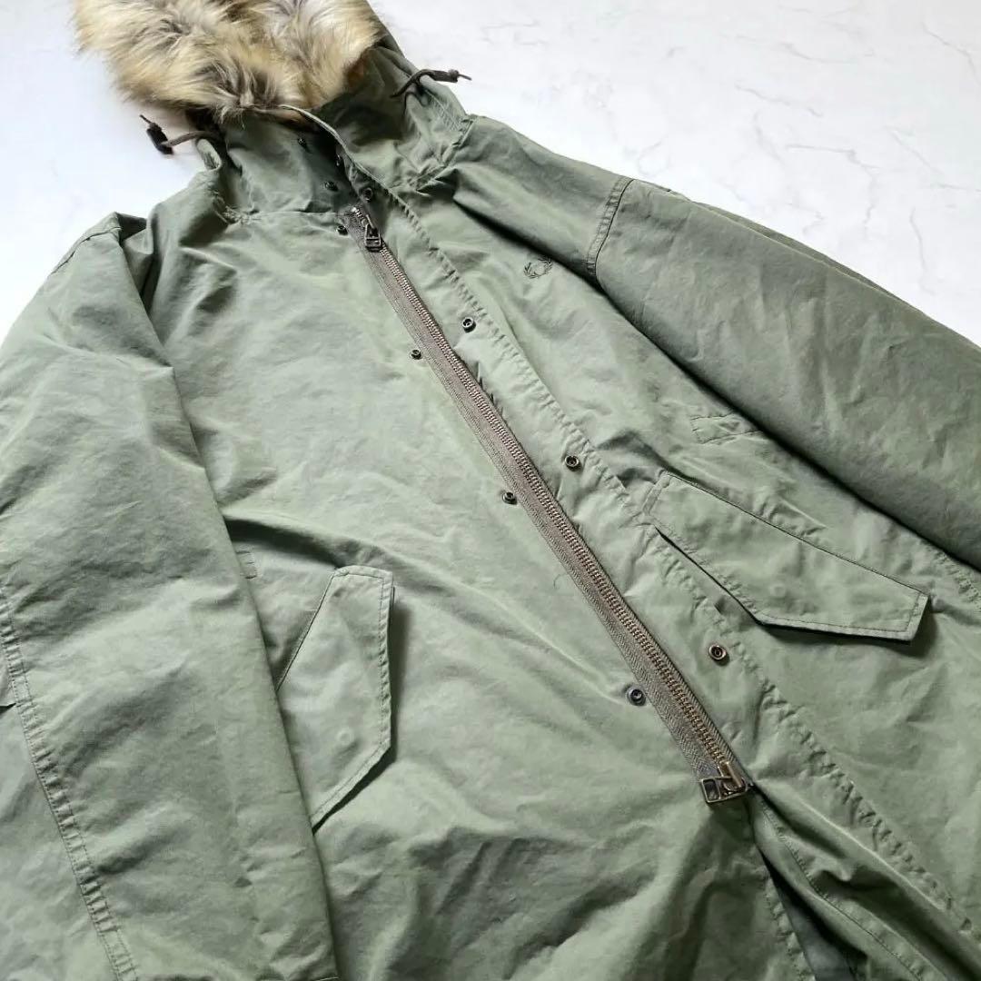 フレッドペリー 3WAY フィッシュテイル パーカー ダウン入り F2607 M