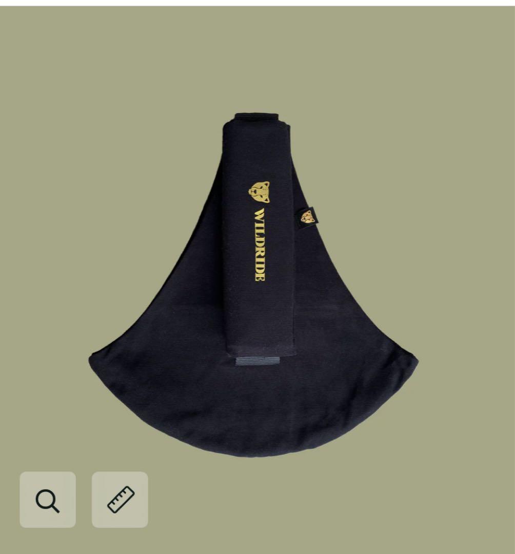 【WILDRIDE 】アクティブキャリー　ブラック リネン