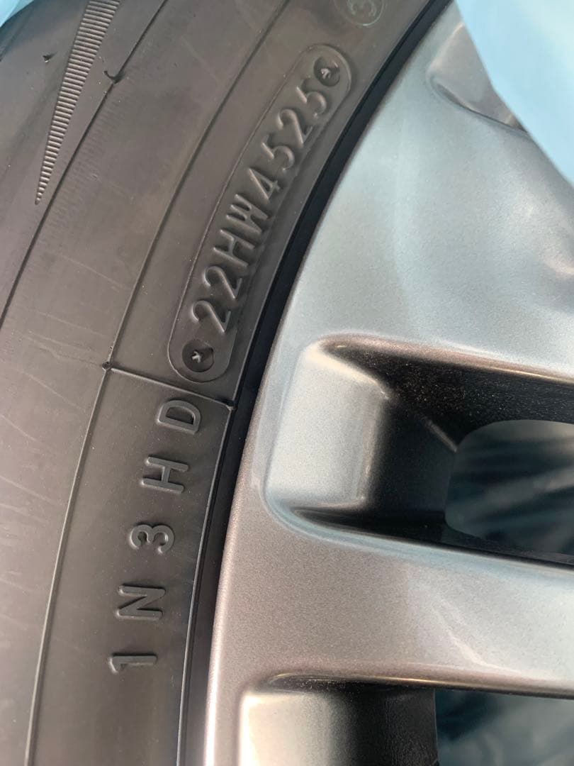 【H&T】トヨタ アルファード40 純正アルミホイール 純正外し