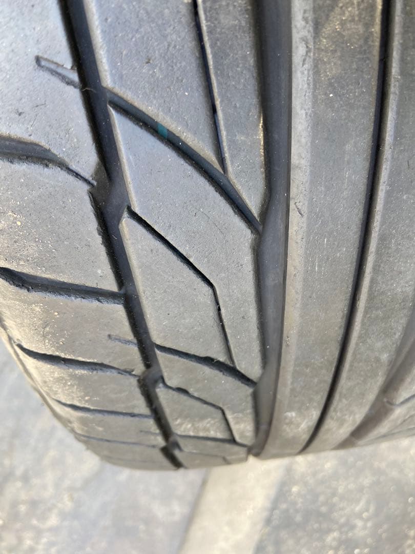 ゴールド 5スポーク ホイールセット 19インチ　ワーク