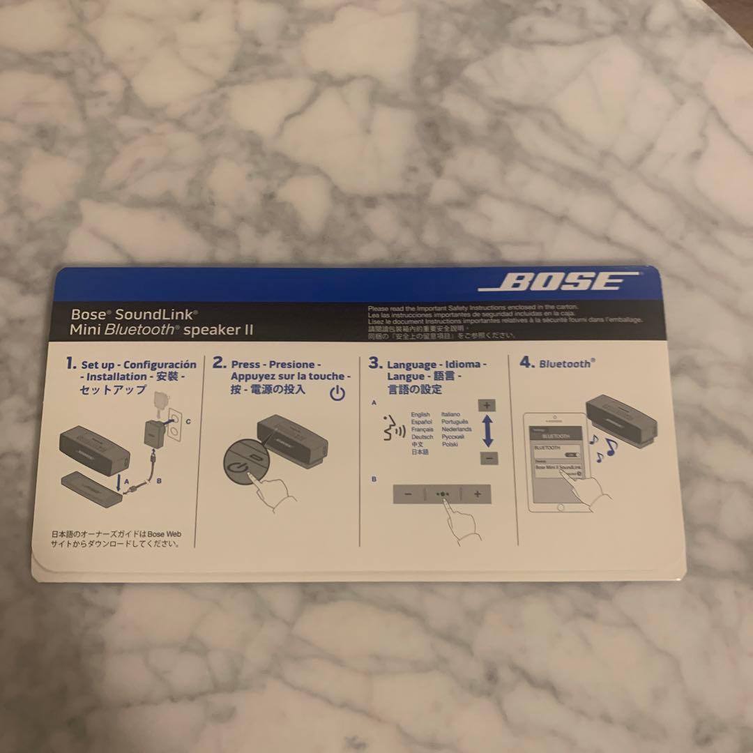 Bose SoundLink Mini Bluetooth スピーカー