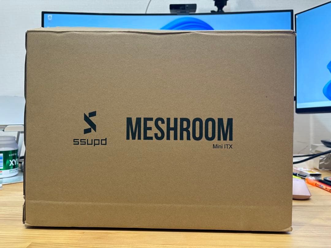 超小型でATX電源使えます！SSUPD MESHROOM D ITX PCケース