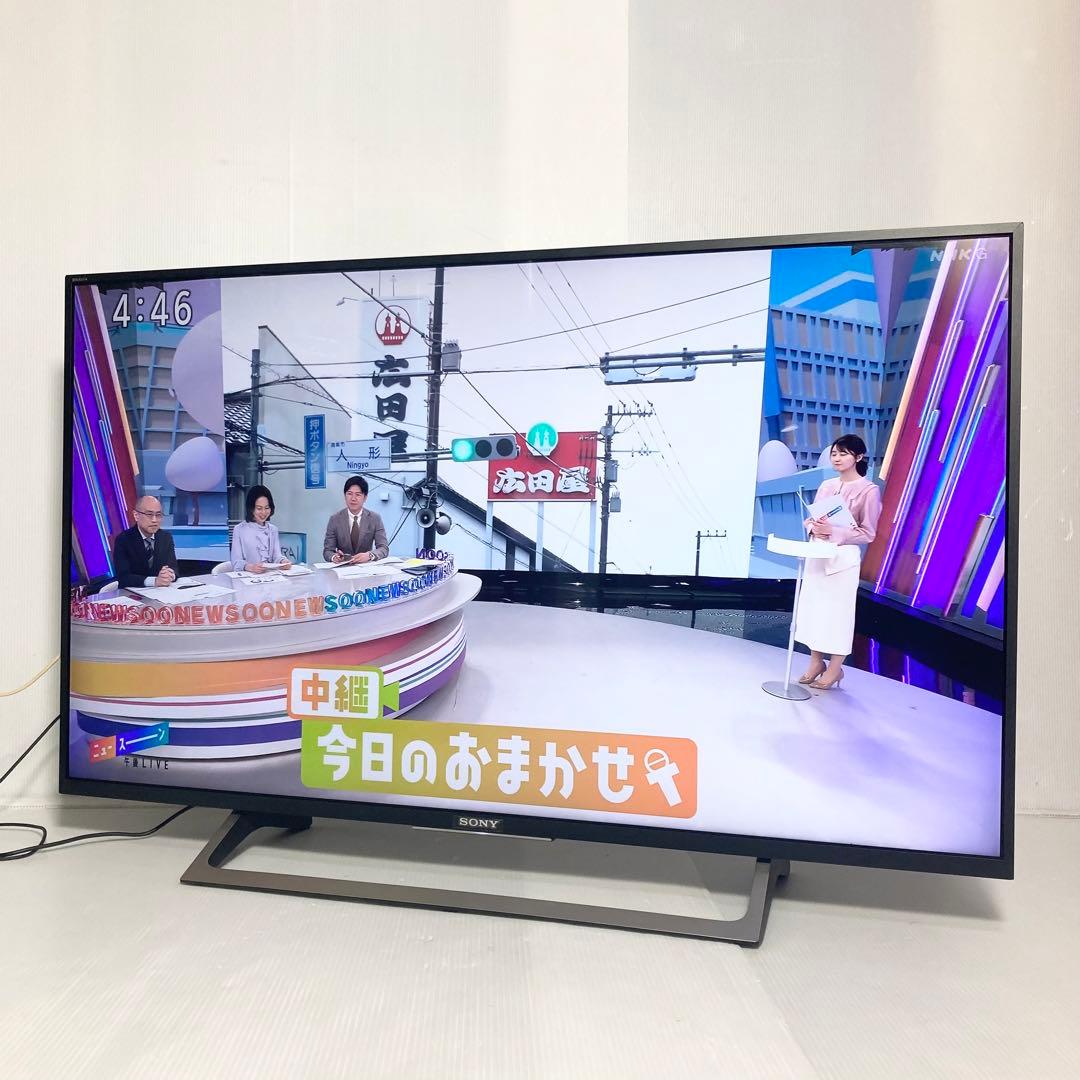 美品 SONY 43型4K液晶テレビ BRAVIA KJ-43X8000E