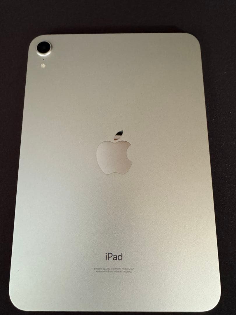 いいね感謝ちょっと値引き美品iPad mini6世代　64GB バッテリー91%