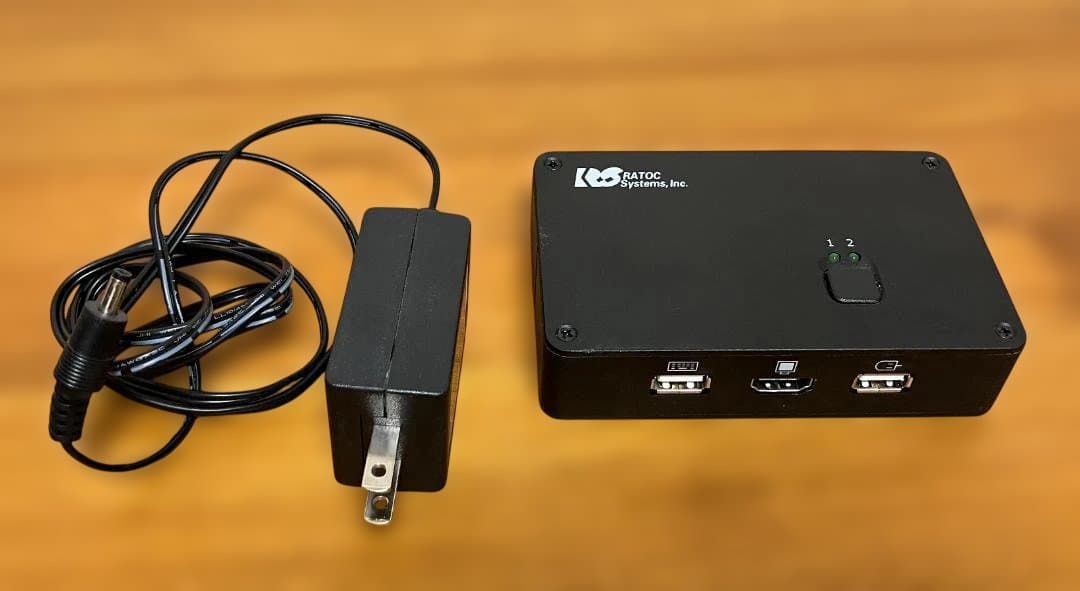 ディスプレイ／キーボード・マウス PC切替器（RS-250UHDP・4K対応）