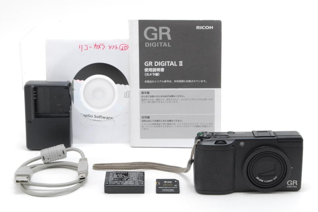 完動品　RICOH GR DIGITAL Ⅱ リコー GR　中古品