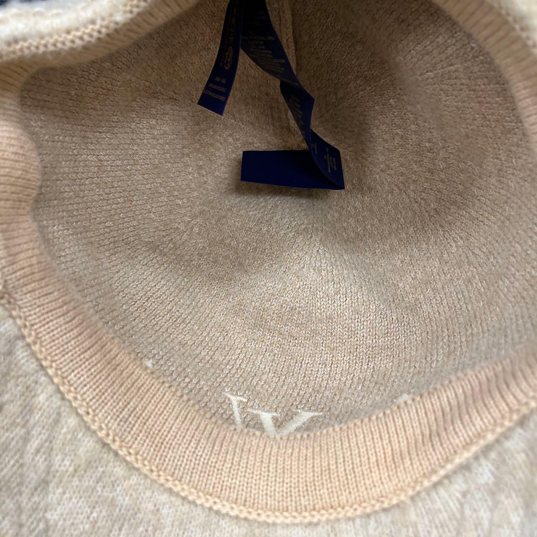 ルイヴィトン　キャップ　帽子　ベージュ