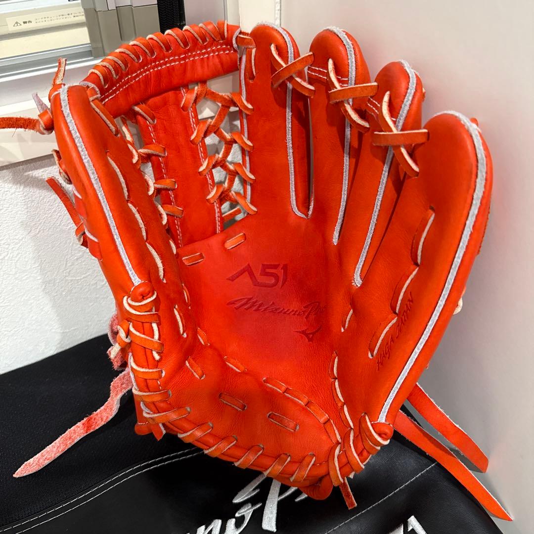 ミズノプロ 硬式用 A51 内野手用 サイズ9