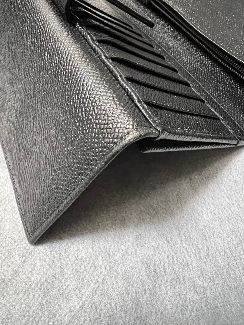 BVLGARI ブラック 長財布