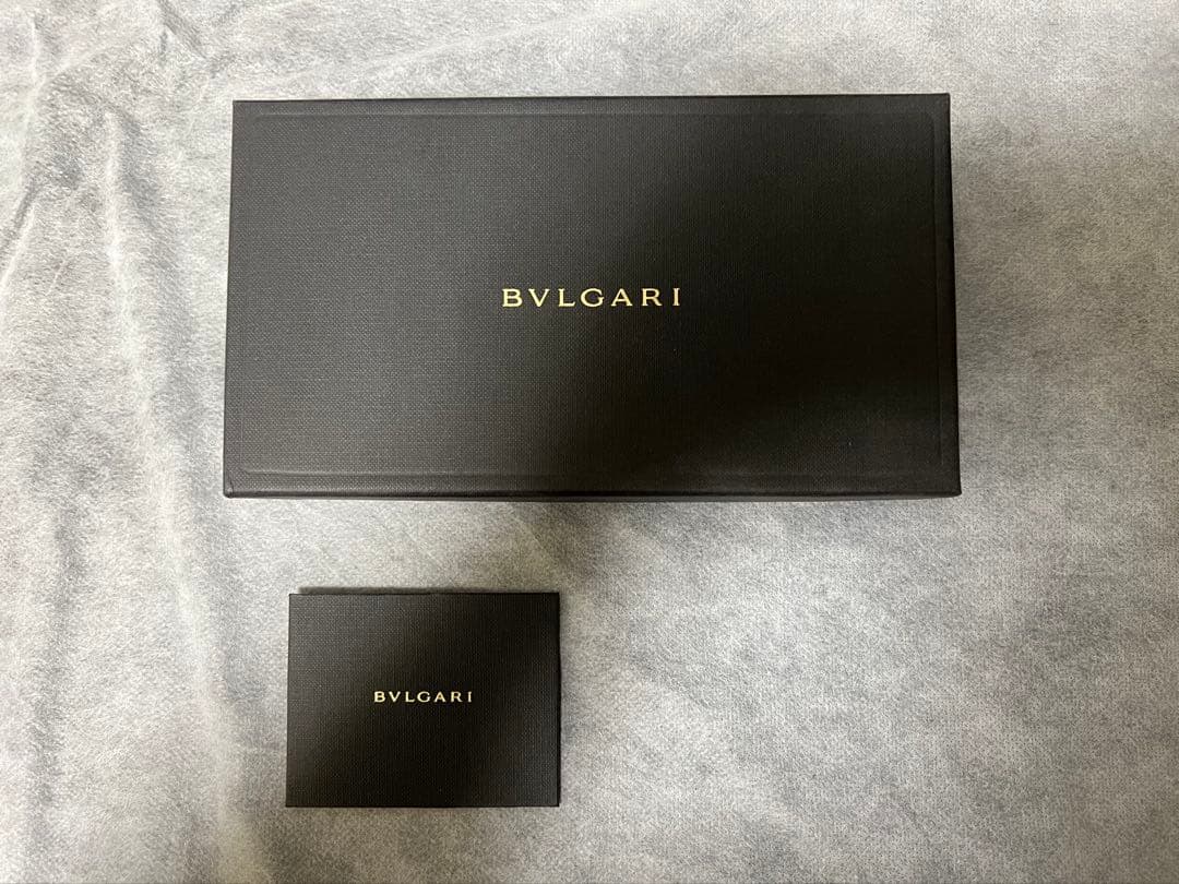 BVLGARI ブラック 長財布