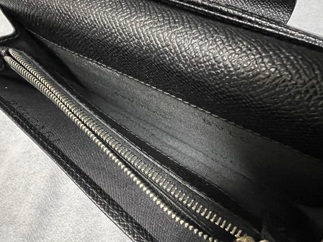 BVLGARI ブラック 長財布