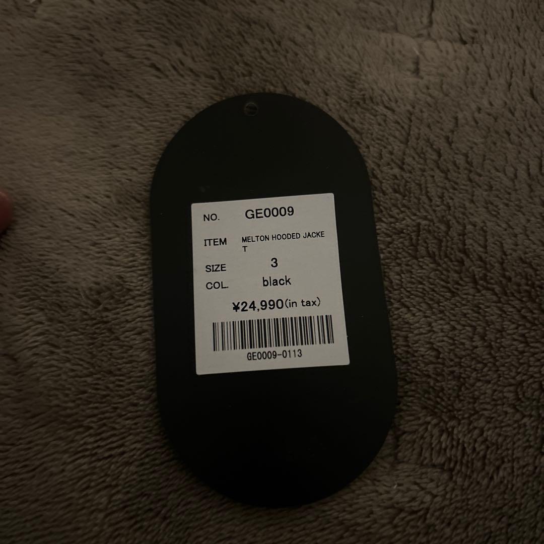 ジャケット・アウター GOAT ESSENCE MELTON HOODED JACKET