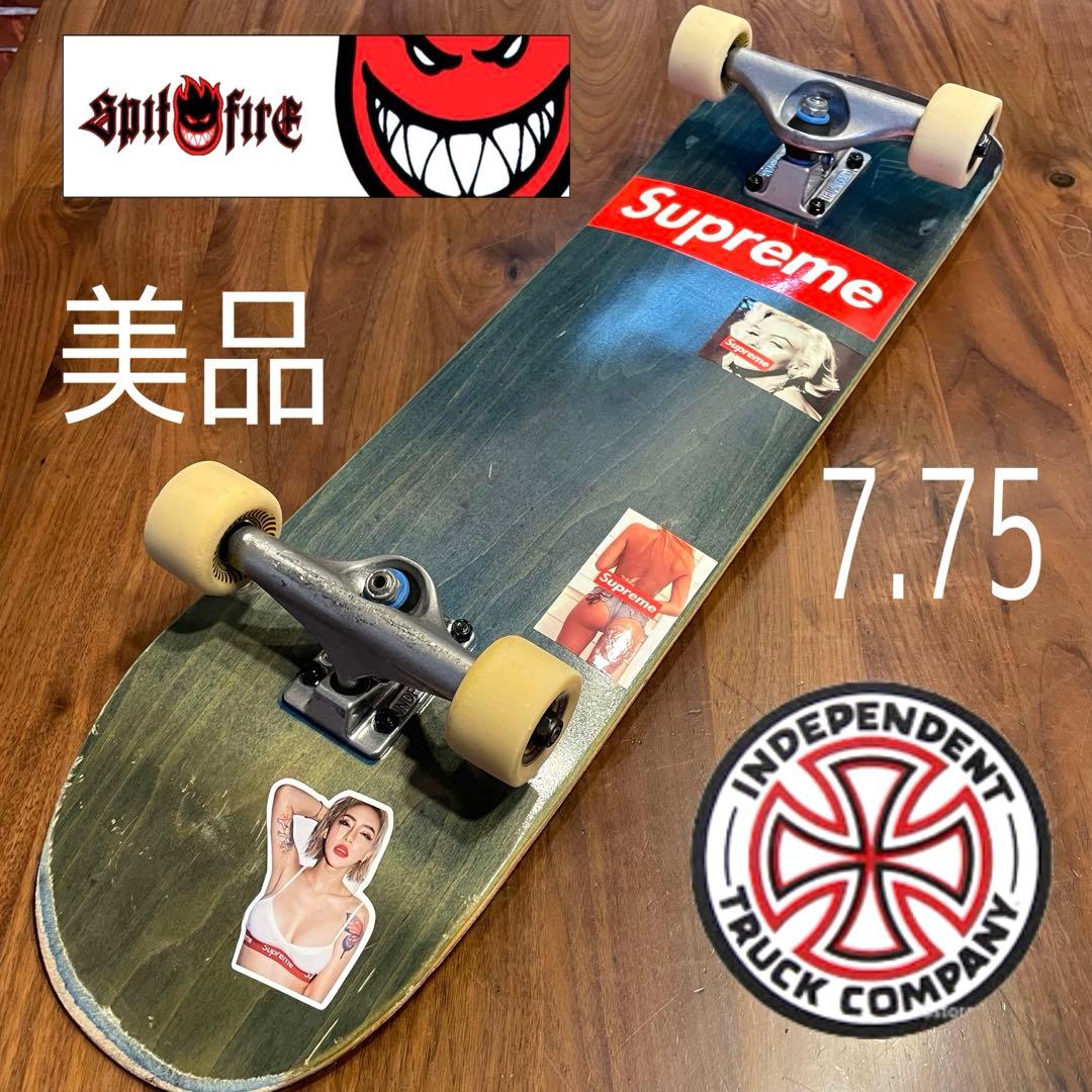 スケートボード　インディペンデント　スピットファイア　美品　スケボー　7.75