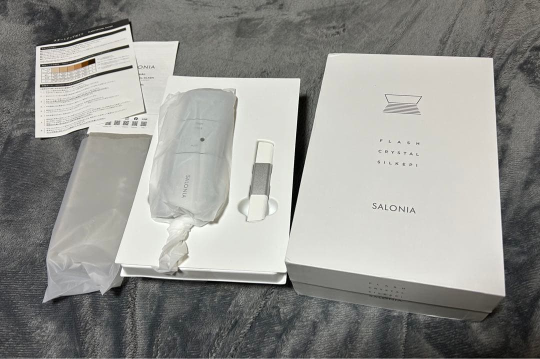 ボディ・フェイスケア SALONIA FLASH CRYSTAL SILKEPI